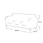 Riley Sofa Set - Image 4