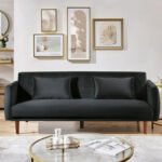 ⁦كنبه بلووم مخمل متعدد الألوان⁩ - الصورة ⁦3⁩