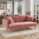 ⁦كنبه أوسلو مخمل متعدد الألوان⁩ - الصورة ⁦7⁩