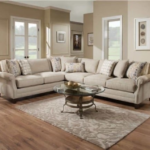 كنبة زاوية سافوا فيب كتان بيج