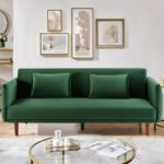 كنبه بلووم مخمل متعدد الألوان