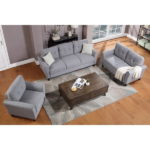 Gen'S Grey Sofa Set