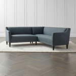 كنب زوية  لايرا كتان رصاصي