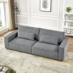 Skyer Multi-Colored Velvet Sofa - Image 2