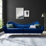 Haagen Multi-Colored Velvet Sofa - Image 3