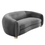 Snow Velvet Multi-Colored Sofa - Image 2
