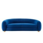 Snow Velvet Multi-Colored Sofa - Image 6