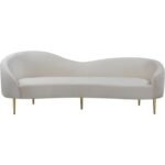 Vienna Velvet Sofa In Multiple Colors - Image 5