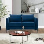 Regency Multi-Colored Velvet Sofa