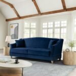Duchess Velvet Navy Sofa