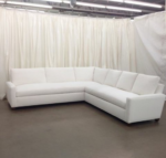 كنب زوية  سروانت مخمل أبيض