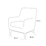 Turquoise Sofa Set - Image 4