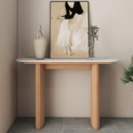 ⁦كونسول أليزا بخامة بديل الرخام⁩ - الصورة ⁦3⁩