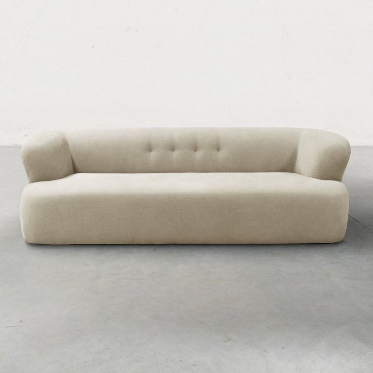 IMG_2306 Leon Beige Linen Sofa - Image 1