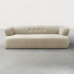 Leon Beige Linen Sofa - Image 3
