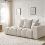 Simply Beige Linen Sofa