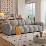 ⁦كنبه هوم زون مخمل متعدد الألوان⁩ - الصورة ⁦3⁩