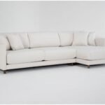 Luxo L-Shaped Sofa, Beige Linen