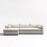 L-Shaped Sofa, Terra Linen, Beige