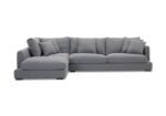 Flonny Linen Gray Sofa