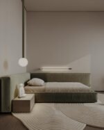 Dew Bed, Green Linen - Image 4