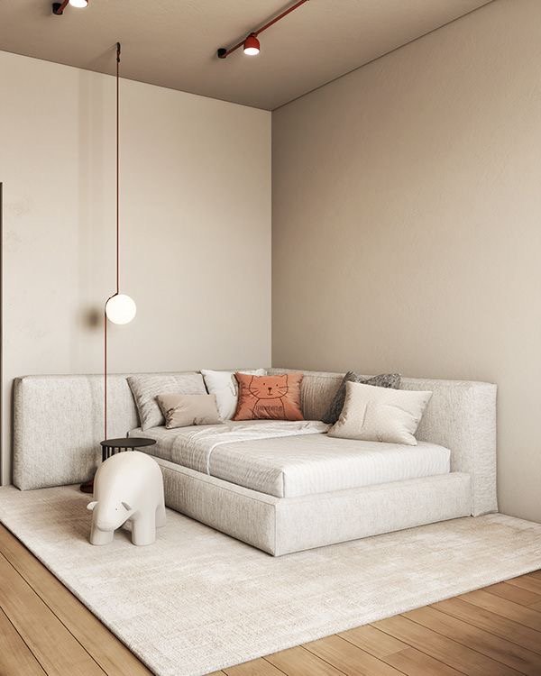 IMG_2794 سرير سكينة كتان بيج – تصميم أنيق ولمسة طبيعية مريحة