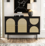 بوفيه الخشب الأنيق