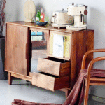 Wooden Buffet With Attractive Details - Image 3