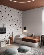 سرير غيث مخمل أف ويت