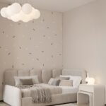 سرير ونس مخمل بيج