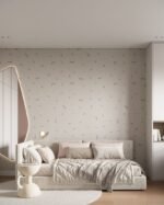 Beige Bouquet Glow Bed
