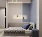 ⁦سرير سحر مخمل بيج⁩ - الصورة ⁦2⁩