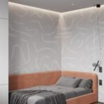 Brown Velvet Sleepy Bed