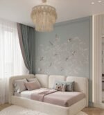 Hanin Boucle Beige Bed - Image 4