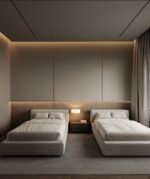 Lara Beige Linen Bed - Image 3