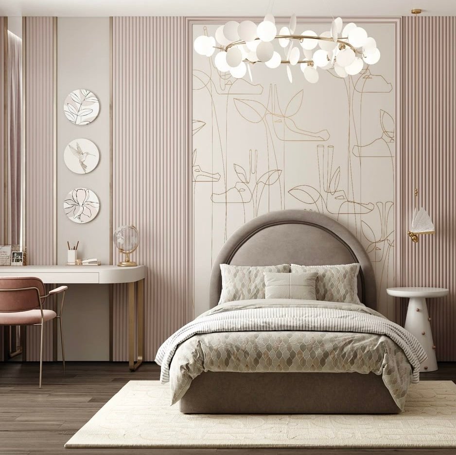 IMG_2992 سرير هانئة مخمل رمادي - الصورة 1