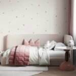 Ahed Velvet Beige Bed