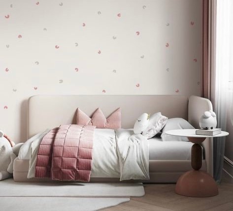 IMG_3007 سرير عهد مخمل بيج - الصورة 1