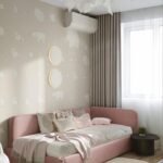 Floral Linen Duvet Bed