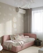 Floral Linen Duvet Bed - Image 3