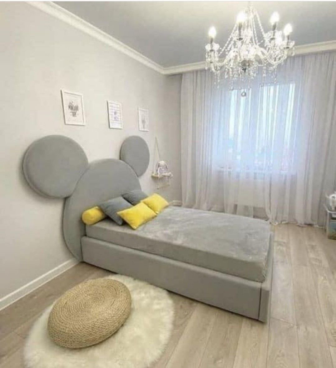 IMG_3125 Grey Velvet Pajama Bed - Image 1