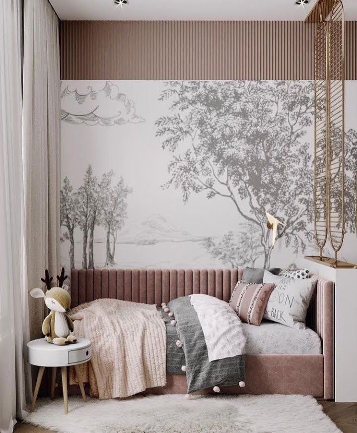 IMG_3131 سرير مطوى مخمل زهري - الصورة 1