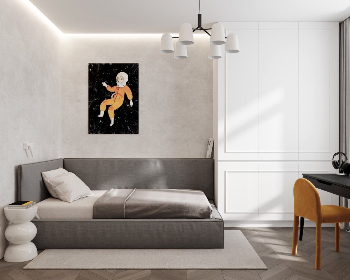 IMG_3166 سرير ارتخاء كتان رصاصي - الصورة 1