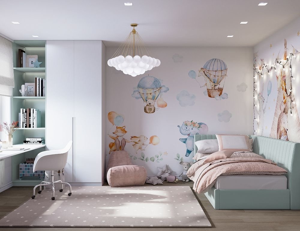 IMG_3277 سرير نعمة مخمل أخضر - الصورة 1