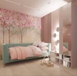 ⁦سرير عهد مخمل أخضر⁩ - الصورة ⁦3⁩