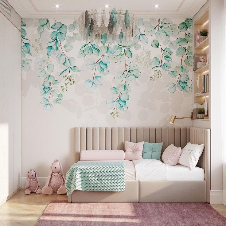 IMG_3307 Beige Velvet Moaning Bed - Image 1