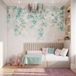 Beige Velvet Moaning Bed - Image 3