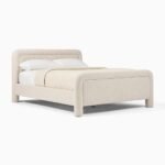 Hiba Boucle Beige Bed - Image 3