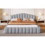 Nara Velvet Grey Bed
