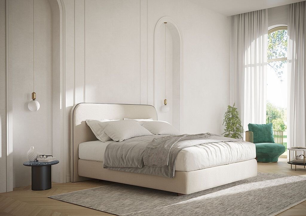 IMG_3399 Lina Chanel Beige Bed - Image 1